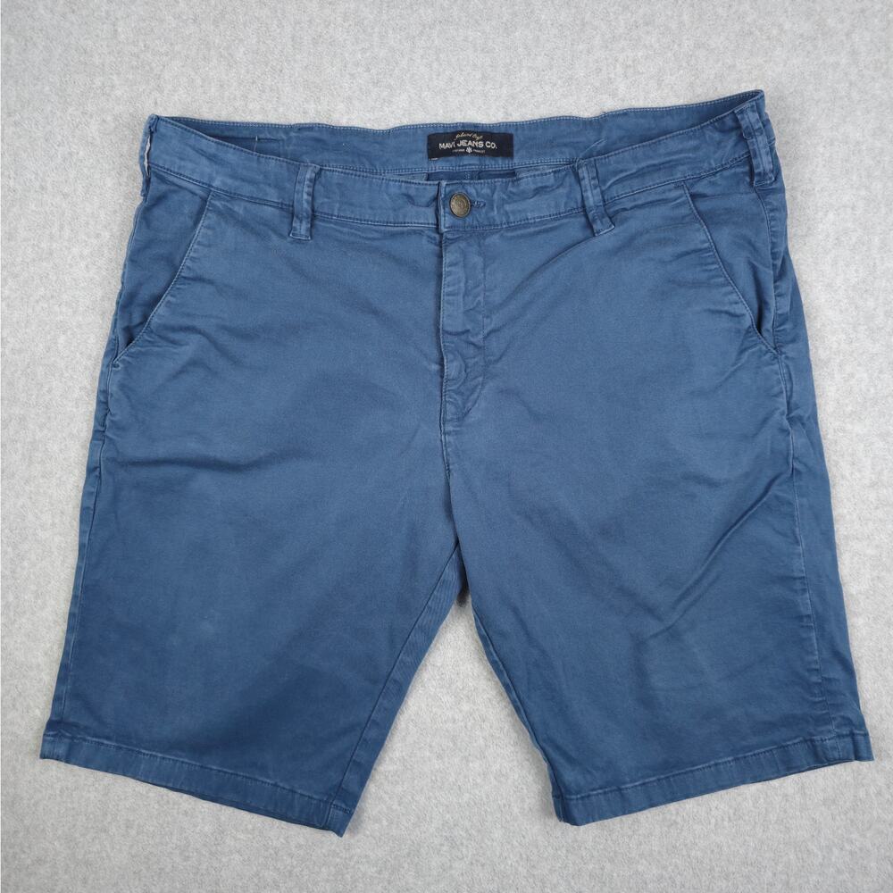 Mavi Jeans Co. Mens 40 Blue Jacob Chino Shorts